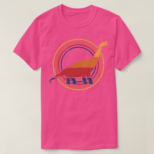Camiseta Brachiosauro Dinosaurio 4 (Diseño del anverso)