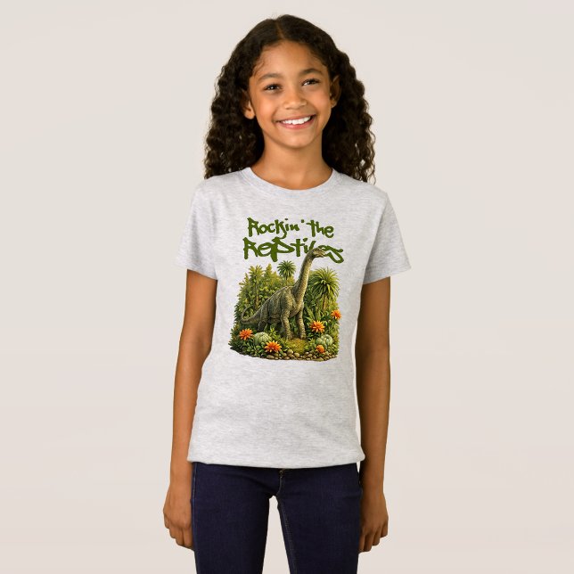 Camiseta Brachiosaurus sacudiendo a los reptiles (Subido por el creador)