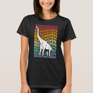 Camiseta Brachiousauro Dinosaurio Futuro Paleontólogo Dino