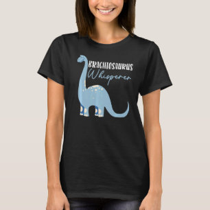 Camiseta Brachiousaurus Whisperer Dinosaur Future Paleontol
