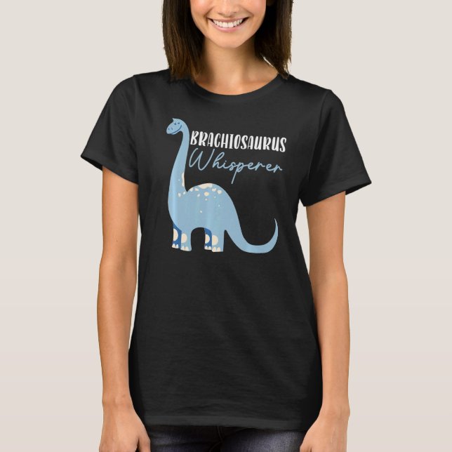 Camiseta Brachiousaurus Whisperer Dinosaur Future Paleontol (Anverso)