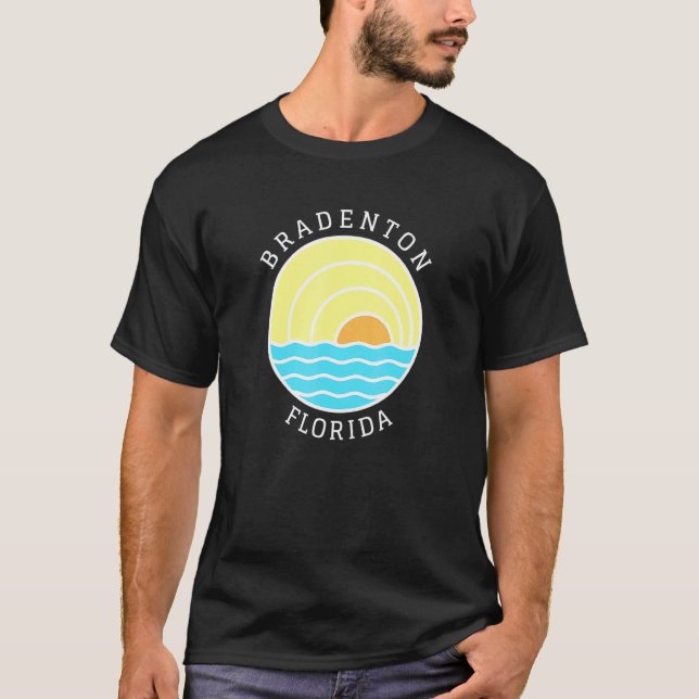 Camiseta Bradenton Florida Sunset (Anverso)