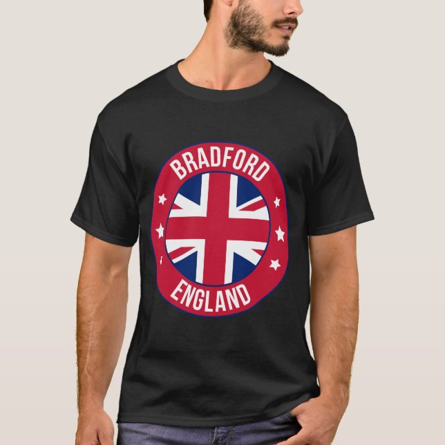 Camiseta Bradford, England City T-Shirt | Travel & Hometown (Anverso)