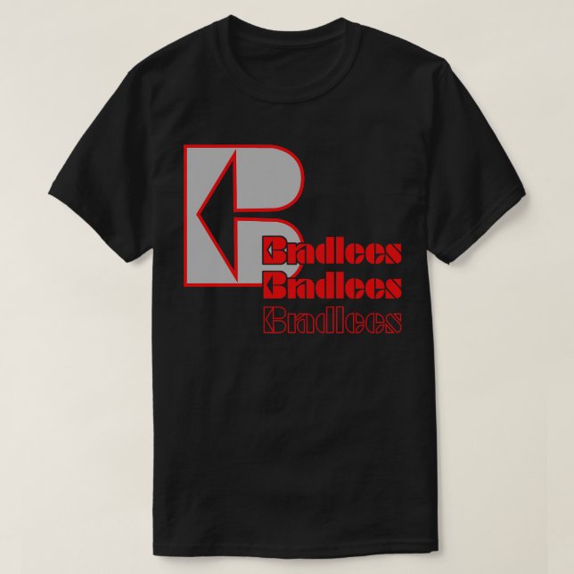 Camiseta Bradlees Department Store 1 (Diseño del anverso)