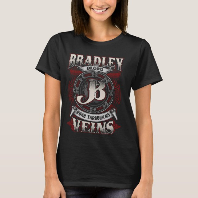 Camiseta Bradley Family Name, corre por mis venas (Anverso)