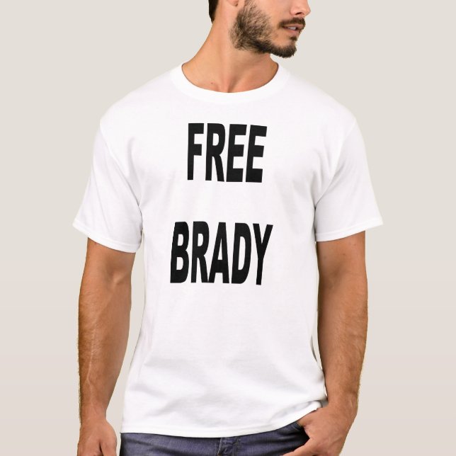 CAMISETA BRADY LIBRE DESINFLA A LOS PATRIOTAS DE TOM DE LA (Anverso)