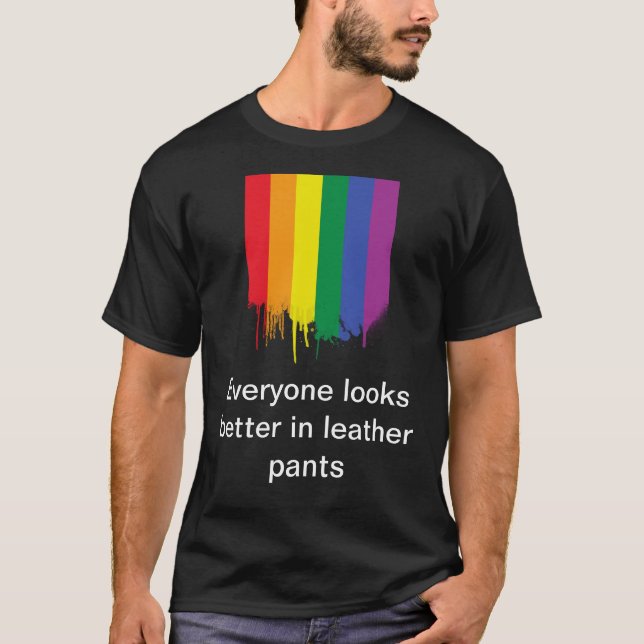 Camiseta Bragas de cuero (Anverso)