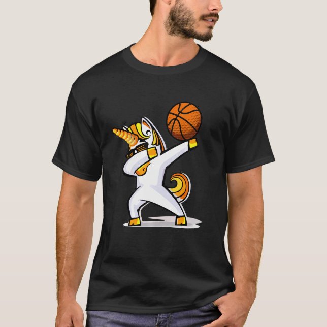 Camiseta Bragas de la marcha de la Escuela de Baloncesto Da (Anverso)