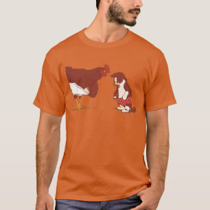 Camiseta Bragas del pollo y del gato