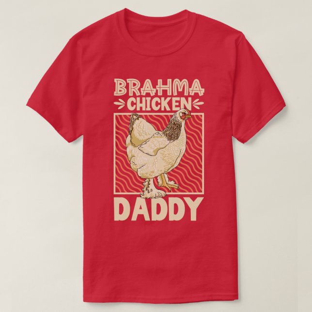 Camiseta Brahma Chicken Daddy (Diseño del anverso)