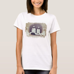 Camiseta Brahmanes hindúes en Delhi, siglo XIX (foto de la