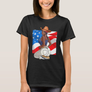 Camiseta Braids Africano-Estadounidenses 4 De Julio Norteam
