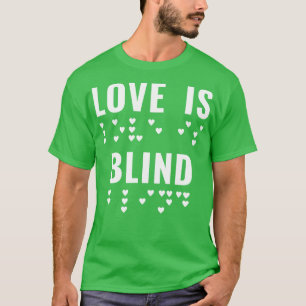 Camiseta Braille Blind Visualmente Impaded Love Valentines 