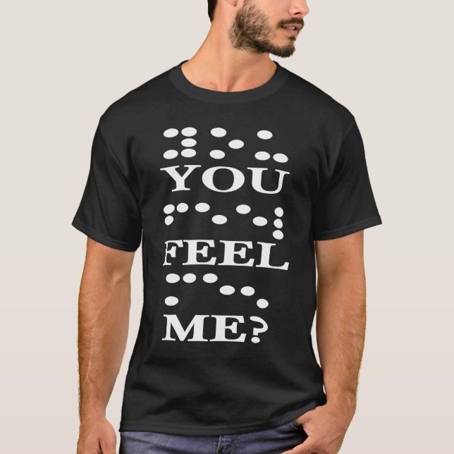 Camiseta Braille Dots Pattern Literacy Blind Awareness (Anverso)