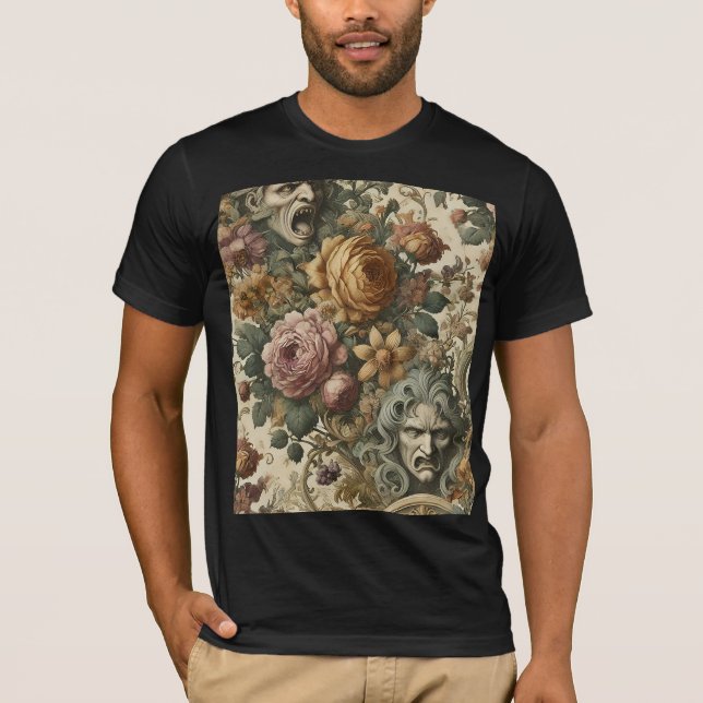 Camiseta Brain Fog – Gothic Wearable Art (Anverso)