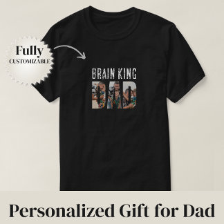 Camiseta Brain King Dad