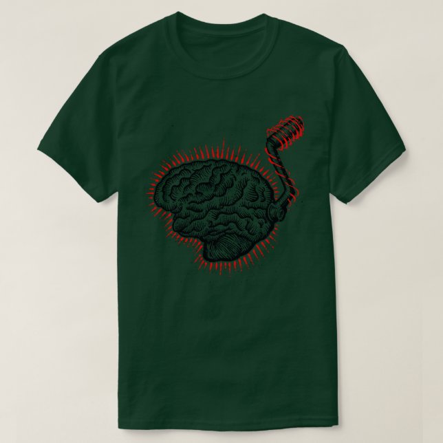 Camiseta Brain Moto (Diseño del anverso)
