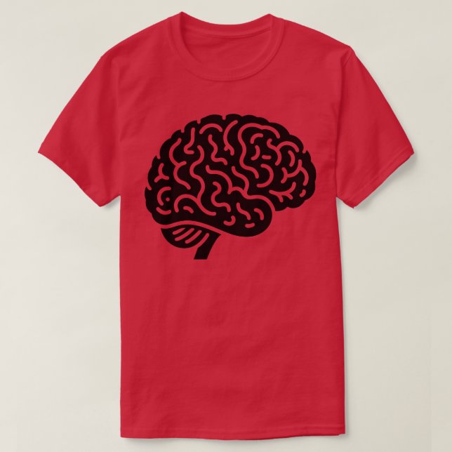 Camiseta Brain Silhouette (Diseño del anverso)