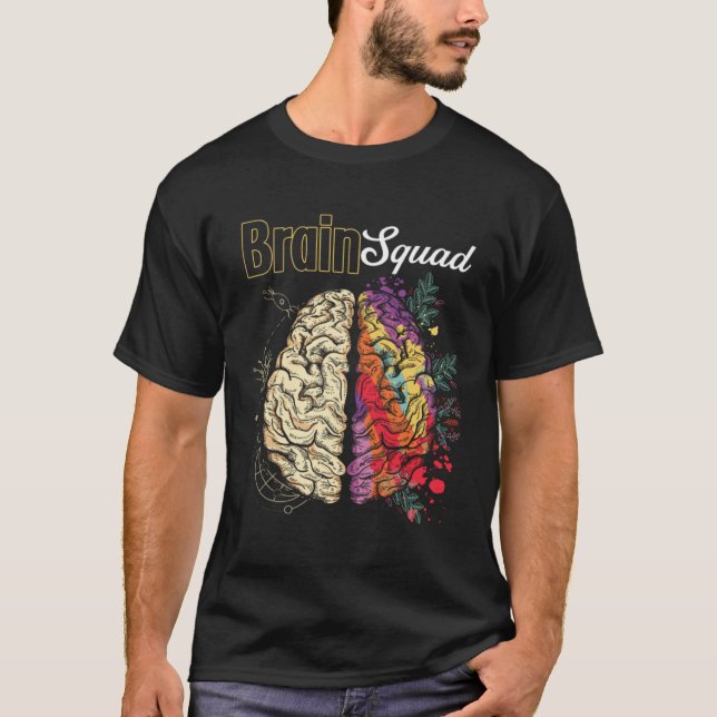 Camiseta Brain Squad Medicine Neurosurgery Neurosurgeon (Anverso)