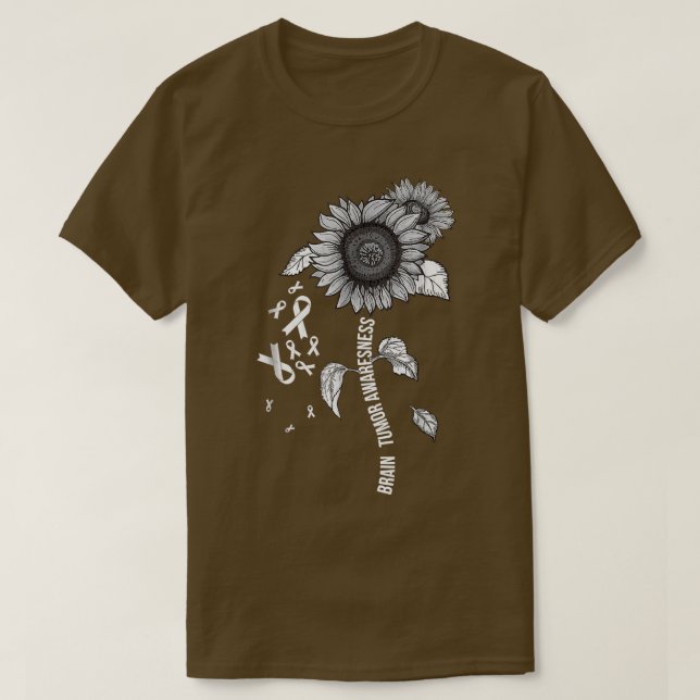 Camiseta Brain Tumor Awareness Cancer Shirt Brain Cancer Su (Diseño del anverso)
