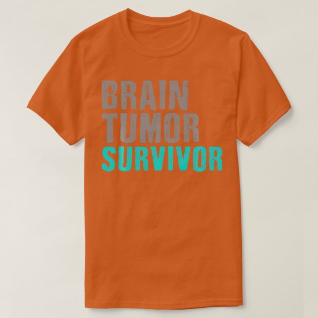 Camiseta Brain Tumor Survivor T s Cancer Awareness Surgery  (Diseño del anverso)
