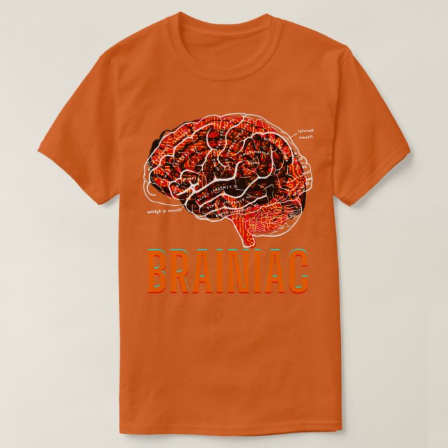 Camiseta Brainiac (Diseño del anverso)