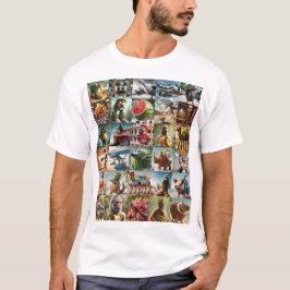 Camiseta Brainrot italiano All Stars Hombres Mujeres Chicas