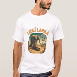 Camiseta BrainRots Lirili Larila Elephant with Cactus Body