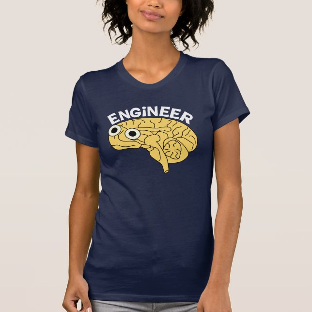 Camiseta Brainy Engineer (Anverso)