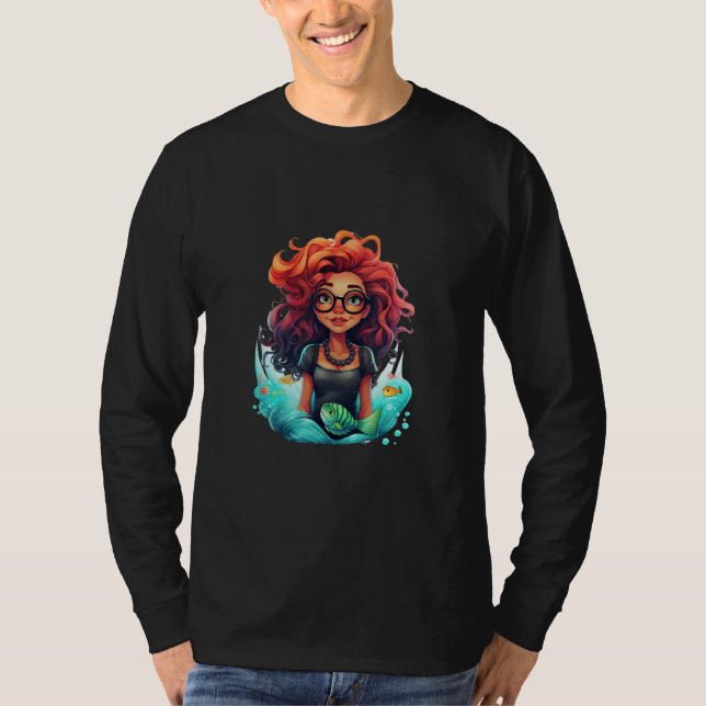 Camiseta Brainy mermaid (Anverso)