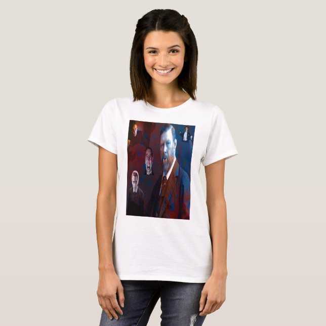 Camiseta Bram Stoker-Dracula (Anverso completo)