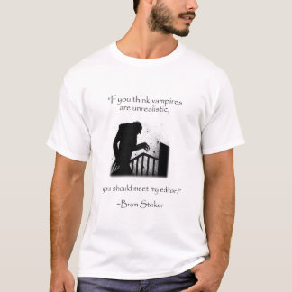 Camiseta Bram Stoker - Drácula - Errores Modernos