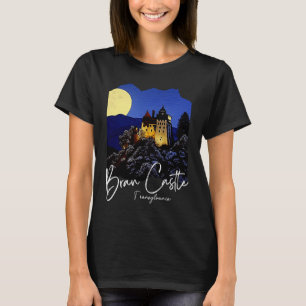 Camiseta Bran Castle Transylvania Hogar De La Pintura De Dr