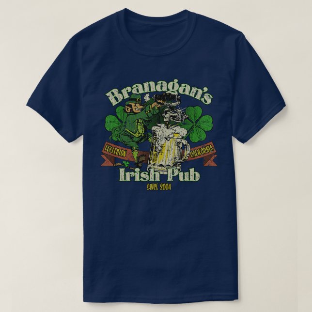 Camiseta Branagans Irish Pub 2004 (Diseño del anverso)