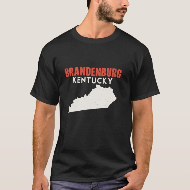 Camiseta Brandenburg Kentucky USA State America Travel Kent (Anverso)