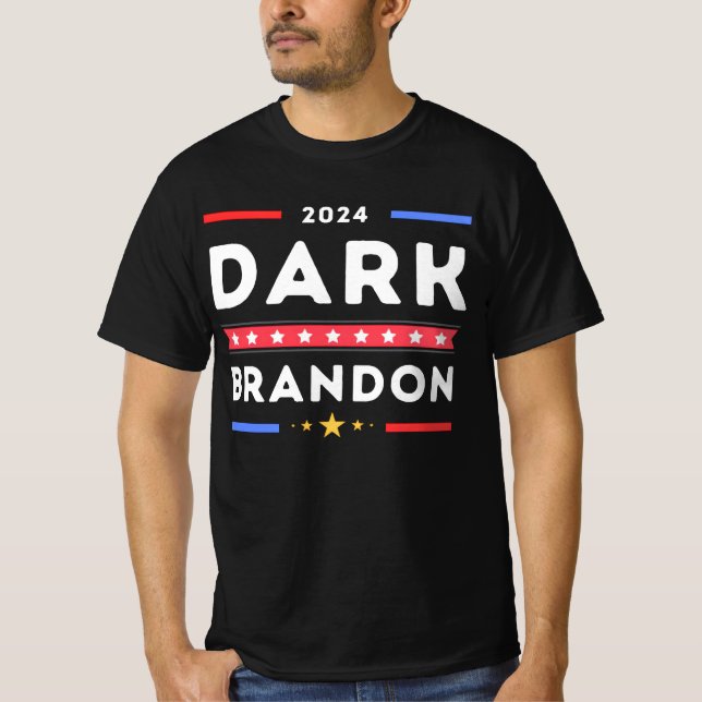 Camiseta Brandon Biden oscuro 2024 (Anverso)