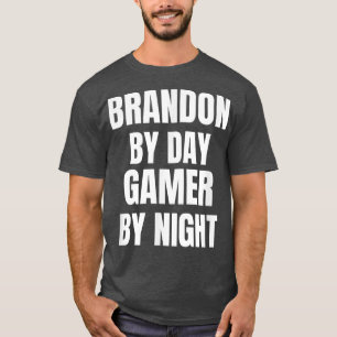 Camiseta Brandon By Day Gamer By Night T-Shirt