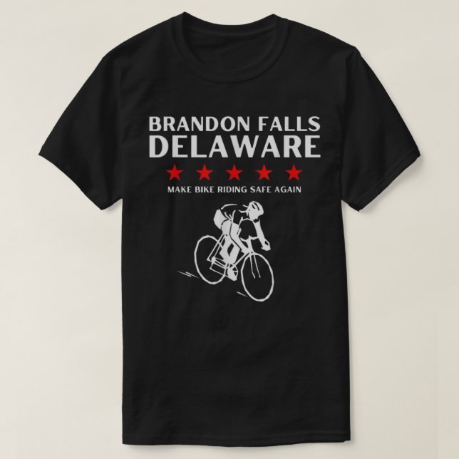 Camiseta Brandon Falls Delaware Funny Joe Biden Choque de b (Diseño del anverso)