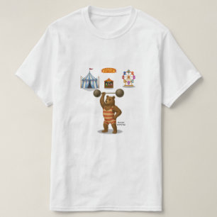 Camiseta Brandon, oso fuerte del circo