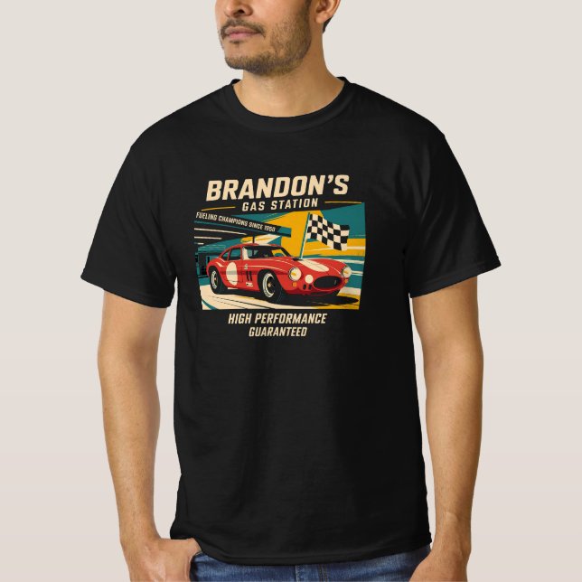 camiseta Brandon's Gas Station (Anverso)