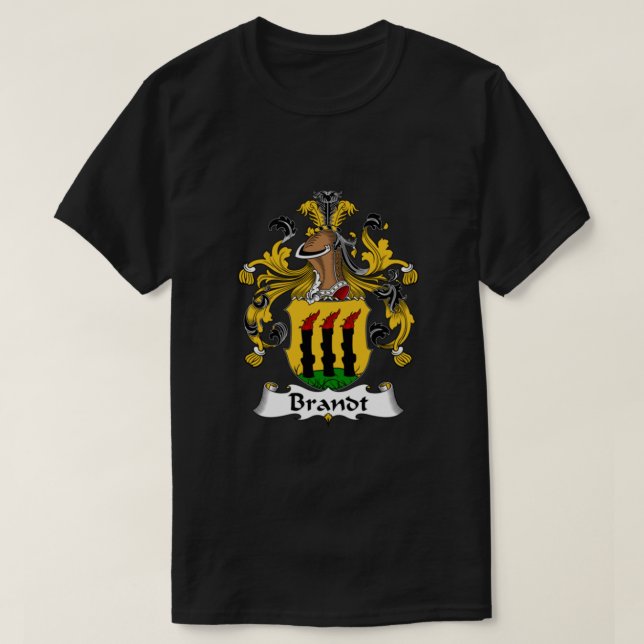 Camiseta Brandt Coat of Arms - Family Crest Shirt Essential (Diseño del anverso)