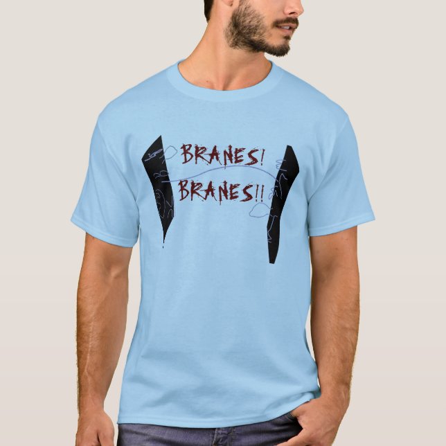 Camiseta ¡Branes!  ¡Branes!! (Anverso)