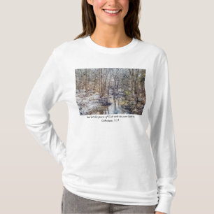 Camiseta Branson Fall Creek Winter Snow Paint Long Sleeve