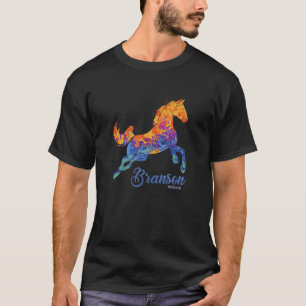 Camiseta Branson Missouri Mo Horse Vacation Souvenir