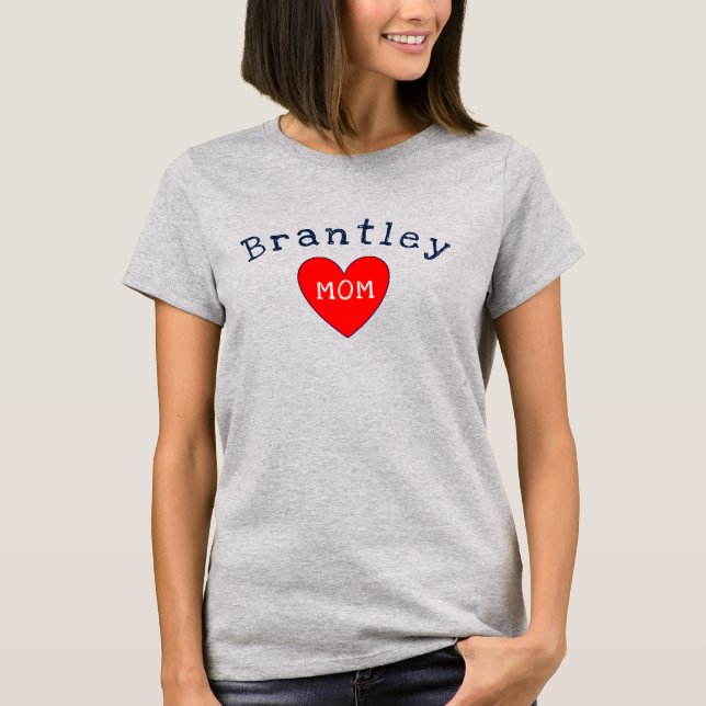 Camiseta Brantley Mom Grey TShirt (Anverso)
