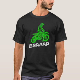 Camiseta Brap Braap 2 Stroke Send It Motocross Dirt Bike Gr
