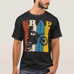Camiseta Brap de los años 70 para bicicleta sucia y motocro