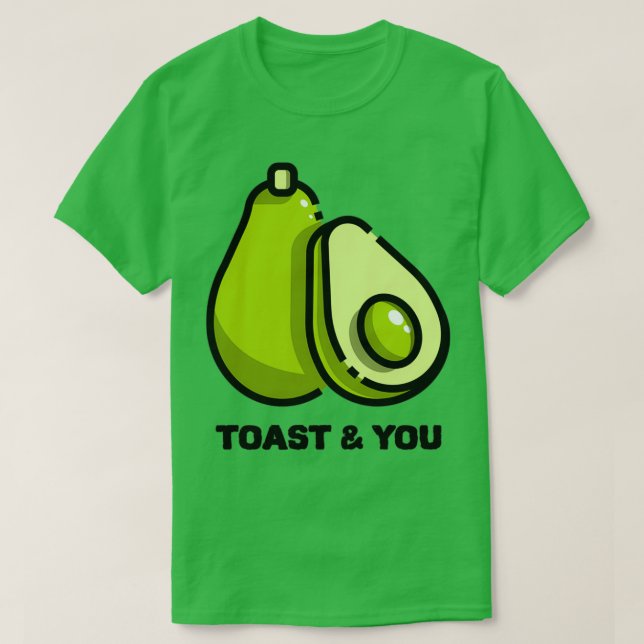 Camiseta Brasas de aguacate (Diseño del anverso)