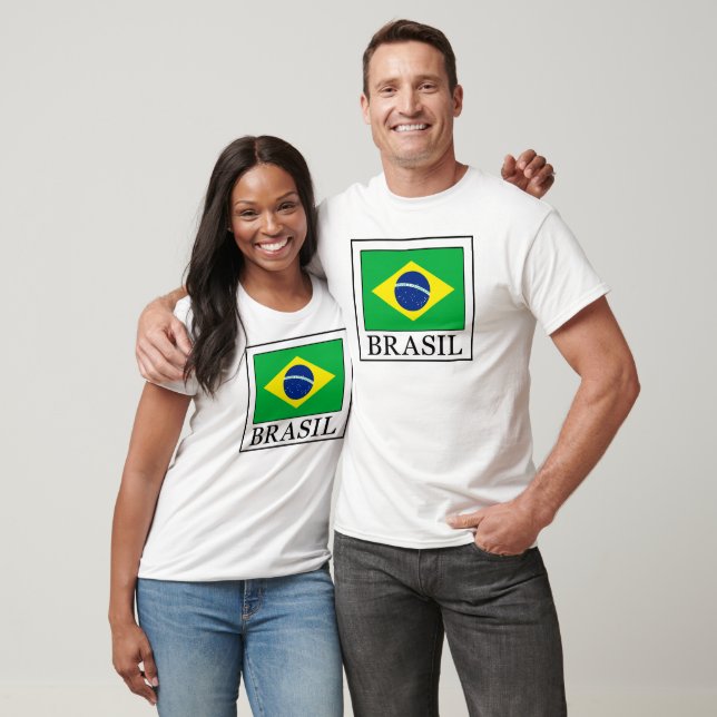 Camiseta Brasil (Unisexo)