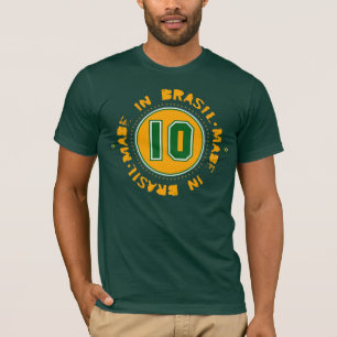 Camiseta Brasil 10